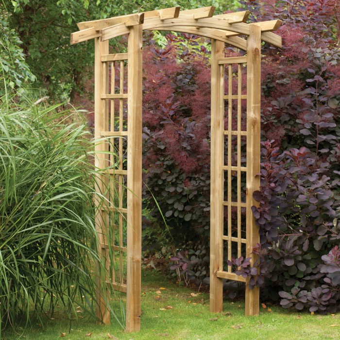 Beautify Your Backyard with a Garden Arch Trellis | My Garden Trellis ...